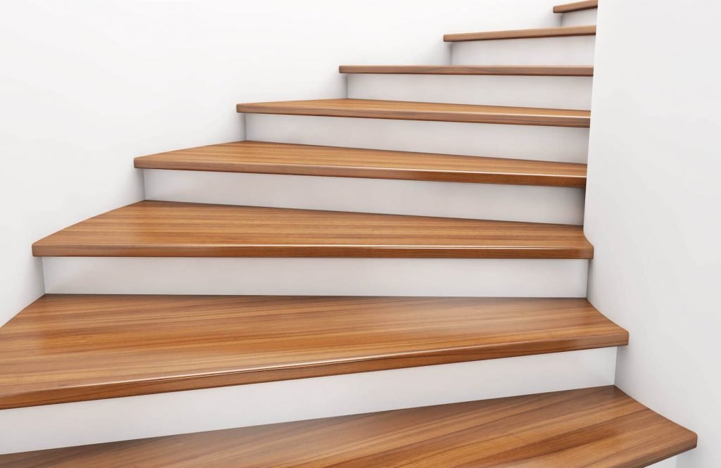 Custom Work on Stair flooring with hard surfaces